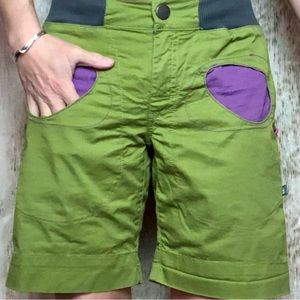 E9 Ondra Short, green, size s, climbing short